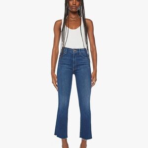 Size 27 Mother Denim Jeans model Hustler Ankle Fray